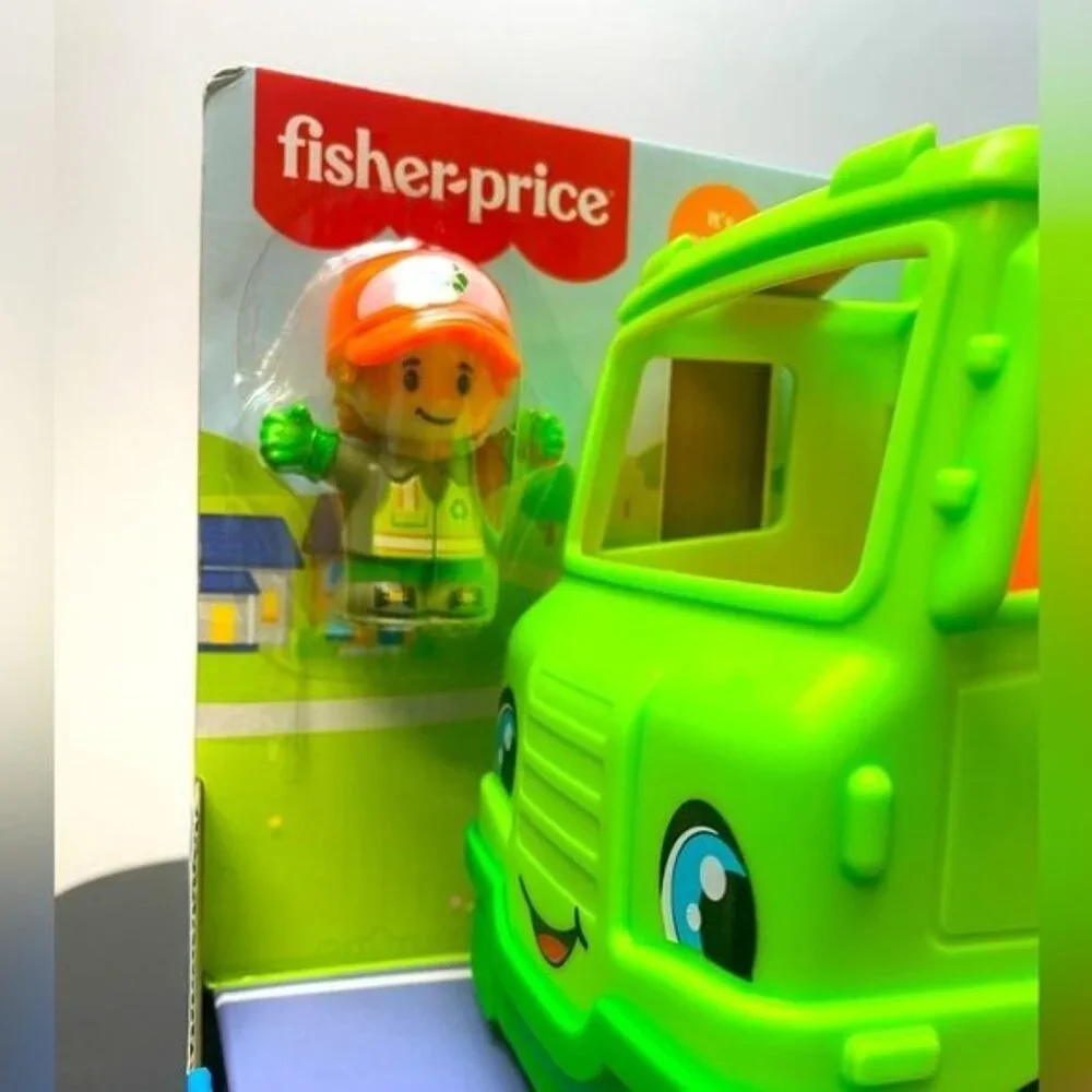 Fisher Price ~Little People Toy Food Truck  Figures Sounds Ages 1-5 (#8835)